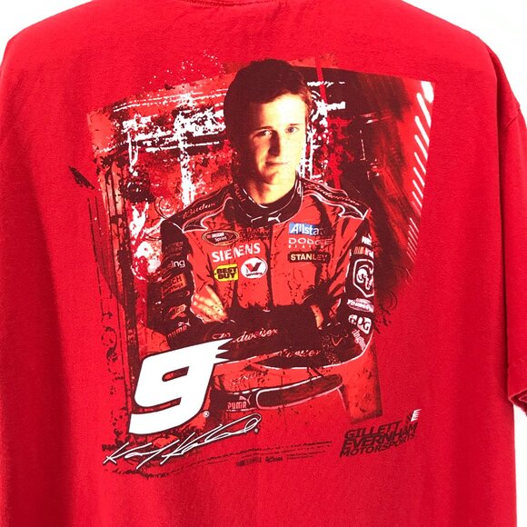 Chase Authentics Graphic Print Racing T-Shirt Size XL NASCAR #9 Kasey Kahne Fan - Picture 6 of 12